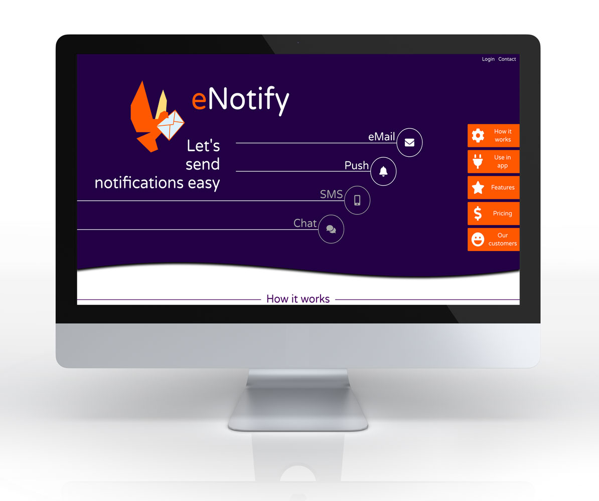 eNotify – Custom Web Software